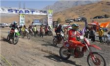 مسابقات «موتورسواری قهرمانی کوهستان»در آبیک برگزار شد